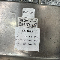 Global Industrial Stainless Steel Mobile Lift Table image 2